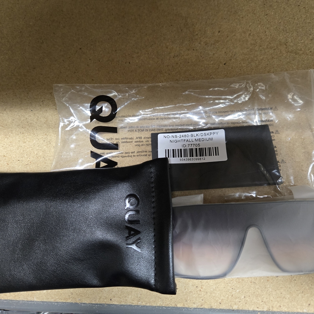 Gradient Black and Brown Sunglasses - Picture 7 of 7
